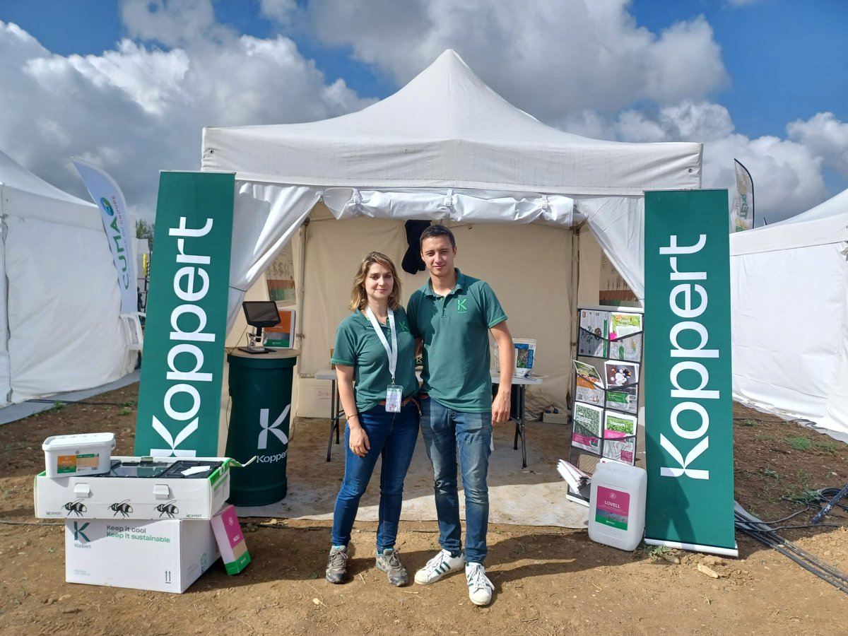 Koppert_France's tweet photo. Salon Tech&Bio - Arboriculture
L'équipe Koppert France est en place aujourd'hui STAND C8, au #TechandBio de Montauban (Tarn-et-Garonne) !
Nos conseillers vous attendent pour vous présenter nos #biosolutions de lutte contre les ravageurs et maladies de vos #vergers ! https://t.co/sWATuHGgmi