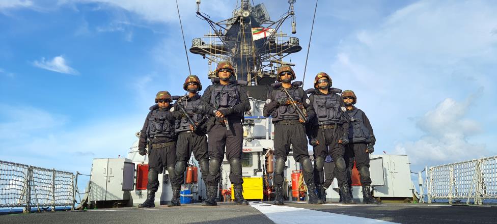 AN_Command's tweet photo. Sea phase of 38IND-INDO CORPAT at #ANC conducted from 20-22Jun22. INS Karmuk,Maritime Patrol aircraft(India) &amp; KRI Cut Nyak  Dien(Indonesia) participated in various joint exercises. CORPAT enhances Maritime  Security,Interoperability,EEZ Survelliance &amp; Joint Coord
@ANC@indiannavy https://t.co/bNEPtovftY