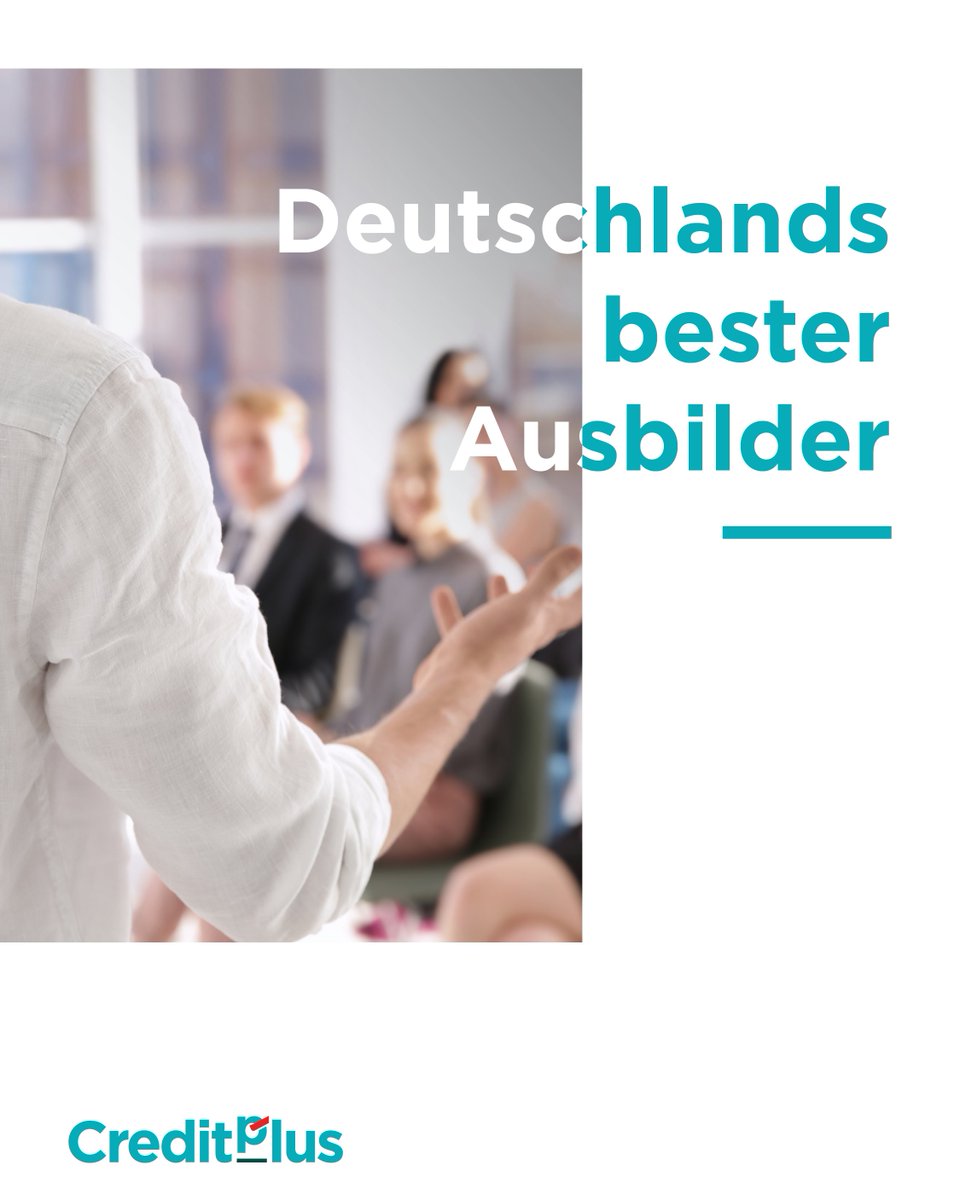 creditplusbank's tweet photo. Wir zählen zu „Deutschlands beste Ausbildungsbetriebe“ 2022!🏆Die Creditplus erreicht bei der Erhebung von @FOCUS_MONEY die maximale Punktzahl und ist als einzige Kreditbank unter den Testsiegern.🔝Mehr Infos: https://t.co/elBHdJyrkU
#creditplus #ausbildung #ranking #auszeichnung https://t.co/lBQ5Br4jCi