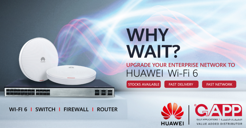 GappKSA's tweet photo. The high network speeds and low latency that VR needs 
— especially in high-density environments — 
are more than met by Huawei #AirEngine Wi-Fi 6, supporting wireless gigabit speeds.

Order now to enjoy rapid delivery, in just 2 weeks. 

Why wait?