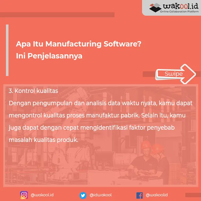 IdWakool's tweet photo. Apa itu manufacturing software? Lalu, apa hubungannya dengan peran teknologi dalam pengembangan manufaktur? Inilah penjelasannya. Part 2

Klik untuk baca https://t.co/MbccGJdvxp
#manufacturing #engineering  #design #technology https://t.co/ZOKmRQwWIq