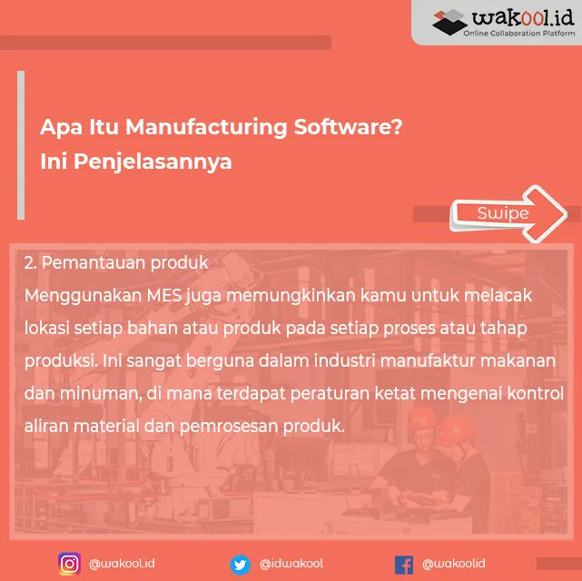 IdWakool's tweet photo. Apa itu manufacturing software? Lalu, apa hubungannya dengan peran teknologi dalam pengembangan manufaktur? Inilah penjelasannya. Part 2

Klik untuk baca https://t.co/MbccGJdvxp
#manufacturing #engineering  #design #technology https://t.co/ZOKmRQwWIq