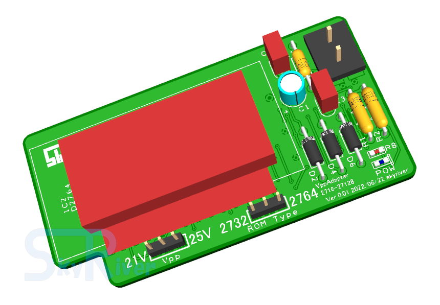 wcinp's tweet image. 高機能なロムライタ（TL866II Plus）でVpp電圧の高い2716～27128を書き込めるようにするアダプタの回路を整理しパターン設計しました
SMD部品を使い小型化しています
トップ面の白枠部分がZIFソケットのサイズです
piclabo.blog.ss-blog.jp/VppAdaputer002
#VppAapter #TL866 #DesignSparkPCB