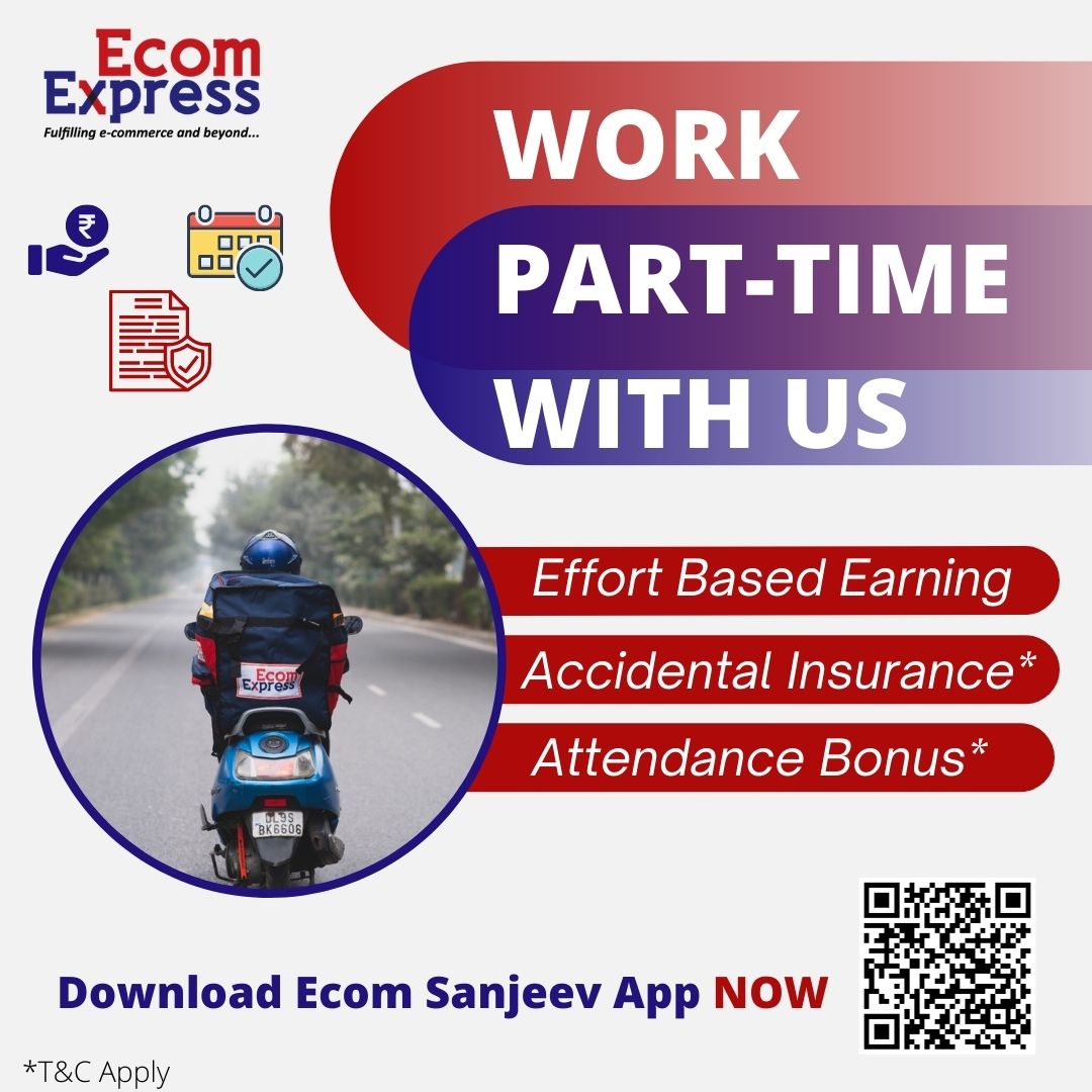 EcomExpress_Ofc's tweet photo. Ecom Express ke delivery partner ko milte hai full on faayade. Register Now.
To sign up, click here: https://t.co/py83IO80jB
Download Ecom Sanjeev app : https://t.co/2Hgej5Fwye
.
#deliverypartner #parttimework #extraearning #accidentinsurance #quicksignup #logistics #ecomexpress https://t.co/1L3AfDOQ8z