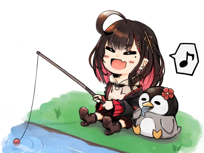 ちらっと言ってたマイクラ釣り雑談配信も楽しみにしてたりする😃
#絵月ゆい 