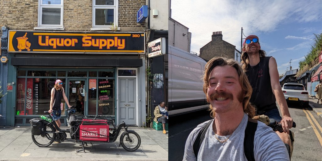 CrossRiverPship's tweet photo. CRP have a hub space to accept small and medium-sized deliveries for Brixton’s businesses, before delivering via cargo bike 🚲 Send your deliveries to Brixton’s businesses through this micro hub!
#CAV4Countdown ⏰ @DefraGovUK @BrixtonBID @lambeth_council #CleanAirVillages https://t.co/vTuhqcRKoh