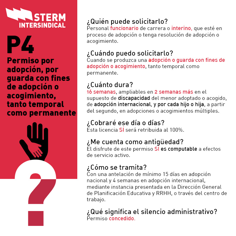 STERM_La_Inters's tweet photo. 👉 Revisamos los permisos disponibles para el personal docente. 

💻 Visita nuestra web para obtener más información.

#STERMInforma #Permisos #Profesorado #Maestros #Maestras #Educación https://t.co/6LqqOVpdU7