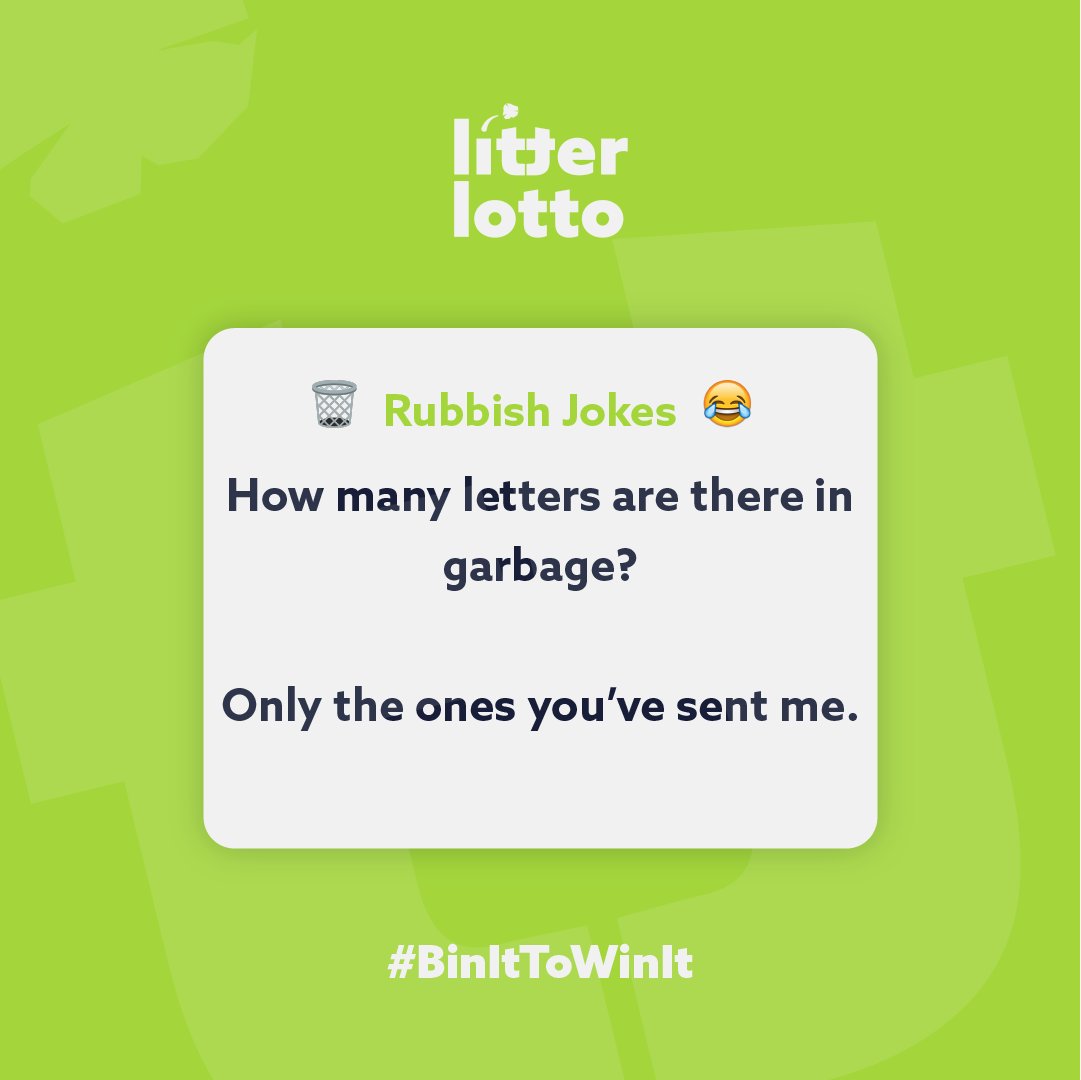 LitterLotto's tweet photo. We wonder if the people who send junk mail, know that it's junk mail? ๐ฎ
#WhatAmIDoingWithMyLife
#DadJokesRule
#BadDadJokes
#DadJokes101
#DadJokesForLife https://t.co/34Cqcfv0B1