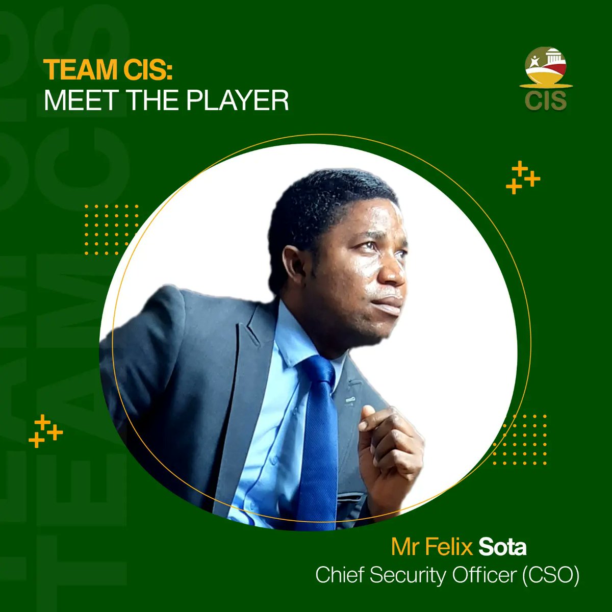 cis_lagos03's tweet photo. TEAM CIS: MEET THE PLAYER...
Mr. Felix Sota is a vital member of the CIS team and he is very resourceful.
To learn more about the significant role he plays at CIS, please scroll through.
#CIS #team #teamCIS #teamplayer
#meettheteamplayer #staffrecognition #britisheducation https://t.co/RfZ7wXEvTr