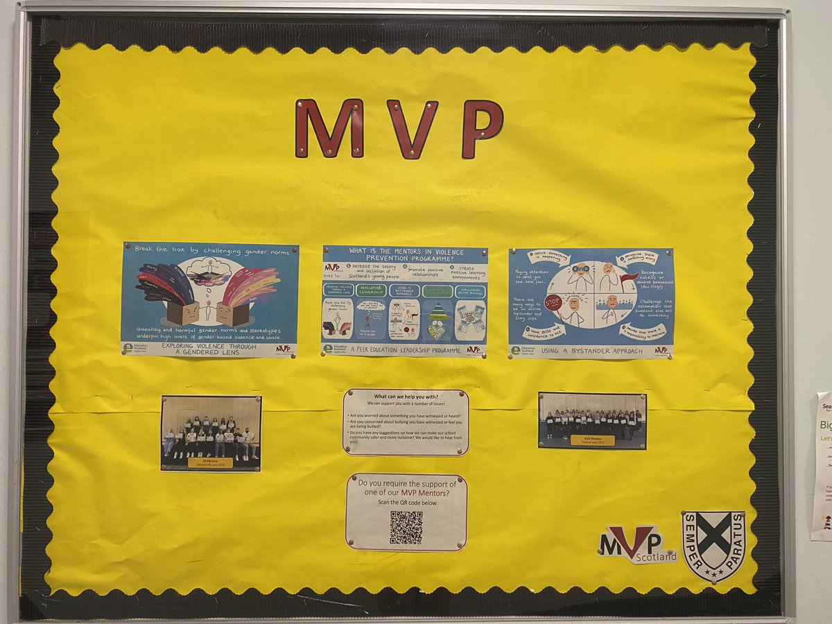 You can now find our MVP board outside G15! <a href="/GrangemouthHS/">Grangemouth HS</a> <a href="/DrHolland1/">Tricia Holland</a> <a href="/MVPScot/">MVP Scotland</a>