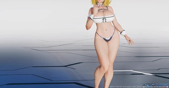 今のPSO2この格好で出歩けるんだぜ 