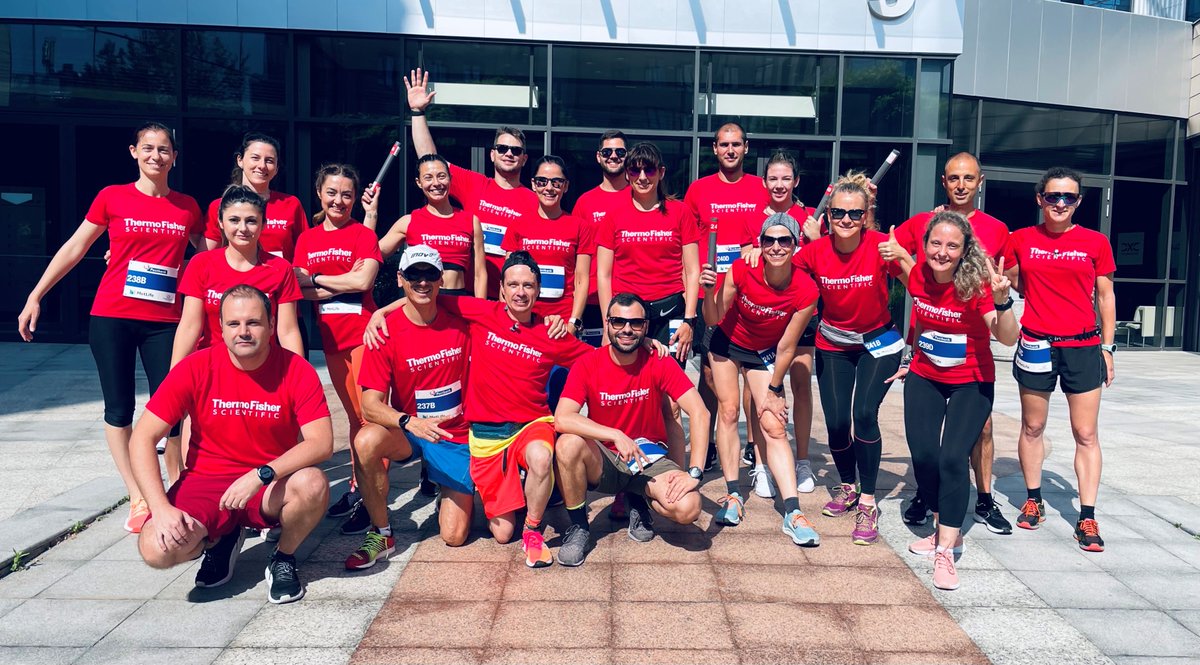 PPDCareers's tweet photo. You can’t catch us! 🏃👋😄
Our colleagues in Bulgaria competed in an intercompany run to raise funds for charities supporting children with disabilities.
We couldn't be more proud of our team for placing in the top 15 out of almost 300 teams! 👏
#WellnessWednesday #LifeAtPPD https://t.co/TloS4MPT4F