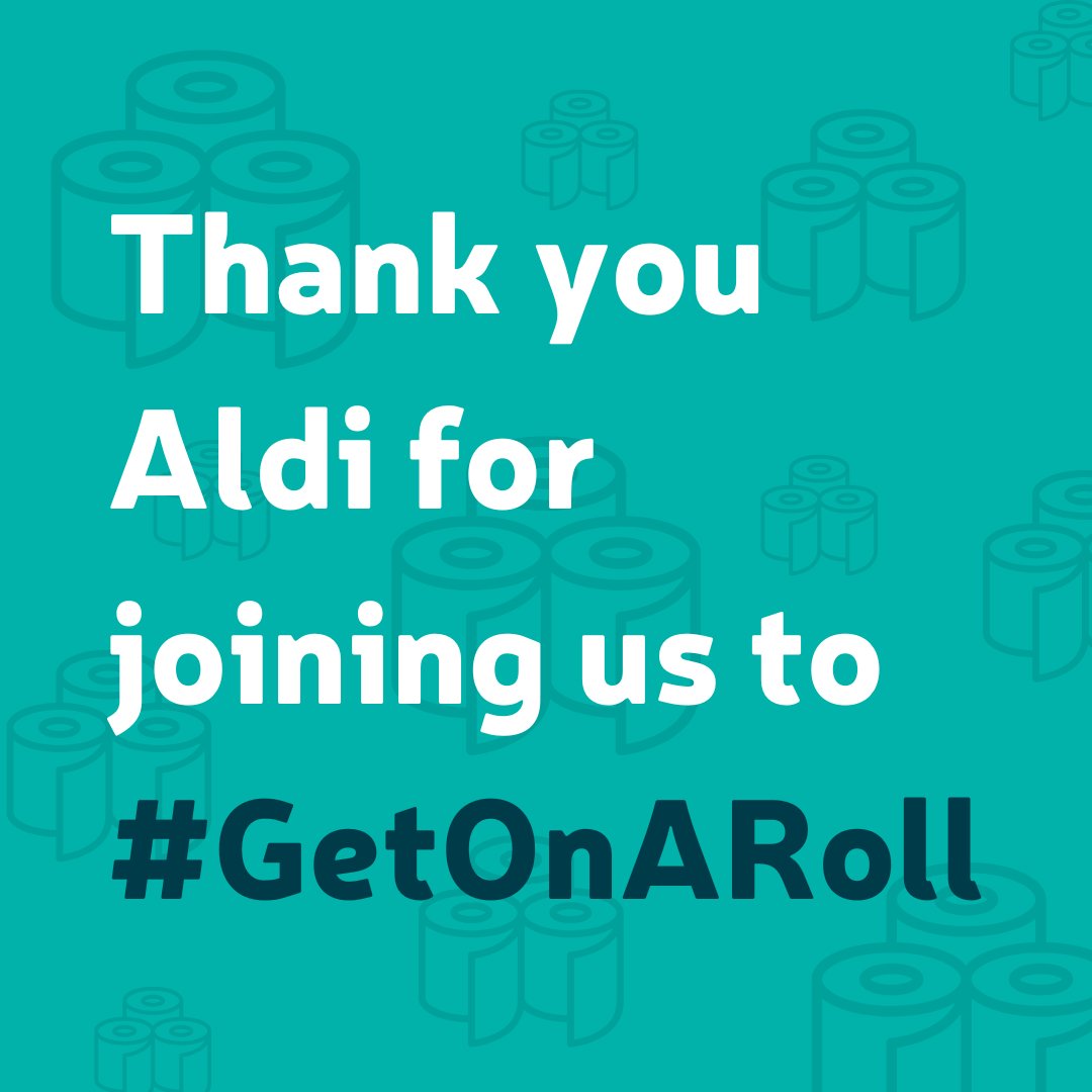 Welcome Aldi! The latest supermarket to #GetOnARoll 🧻 We’re ‘flushed’ with excitement @AldiUK is adding the signs and symptoms of bowel cancer to their own brand toilet rolls (that’s over 70 million packs of toilet rolls every year!) More: bowelcanceruk.org.uk/news-and-blogs…