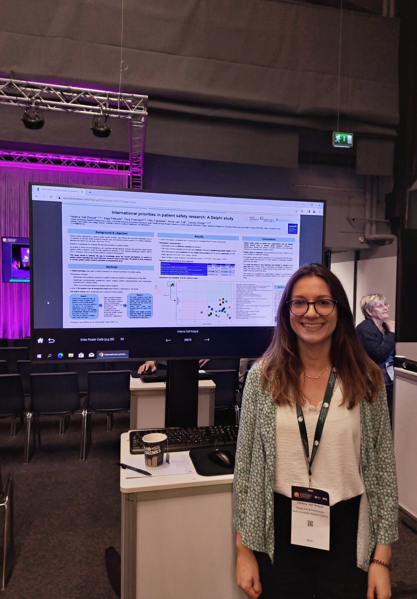PATSAFE2's tweet photo. This week we are presenting the PATSAFE project at the @QualityForum! There are 3 PATSAFE posters displayed. #Quality2022 
 @Inst_Donabedian 
@unitartu 
@IQhealthcare 
@hvall9 @HCalsbeek @KajaPolluste https://t.co/e8lXUculvR