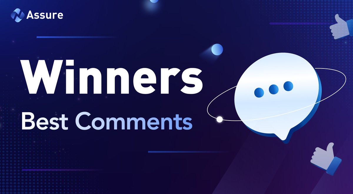 📢The event ‘Best Comments’ was concluded!
🍀All the participants can get a POAP.

Here we got 2⃣0⃣ Best Commenters from all participants. Congrats!🎉🎉 
🎁Each winner will get 👉$10 USDT and PAOP.

💖Thanks for participating
(🎉Rewards list👇)
docs.google.com/spreadsheets/d…
#Giveaway