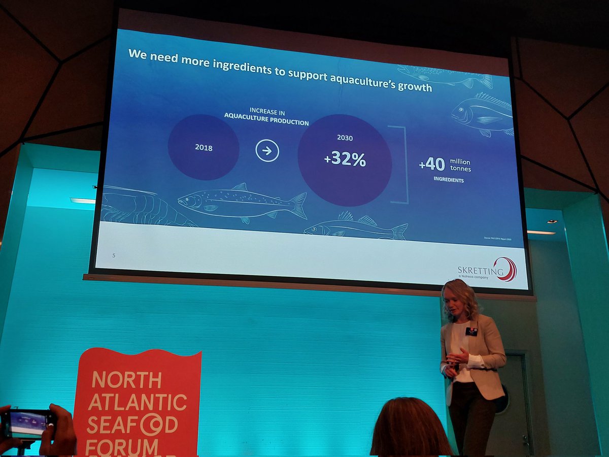 Skretting warns the aquafeed raw materials situation is bleak in 2022, as demand continues to rise #NASF2022