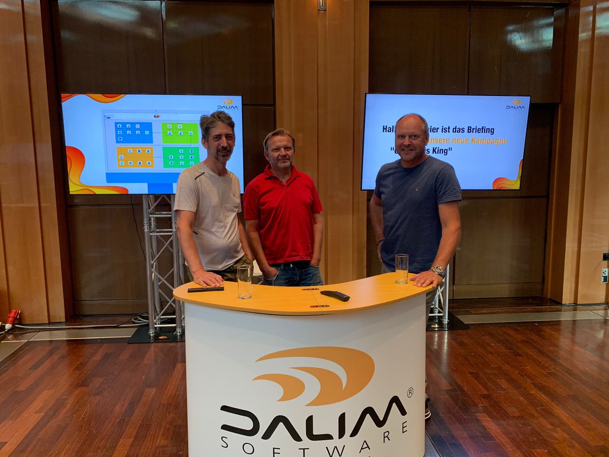 DalimSoftware's tweet image. 📍 Join us today and tomorrow at the #Print and #Digital Convention!

🙌 The @DalimSoftware Team, together with the Gaficon Gmbh Team, are ready for #PrintDigitalCon 2022!

💡 Talking about our #collaborative and #automated solutions for print and digital channels!
