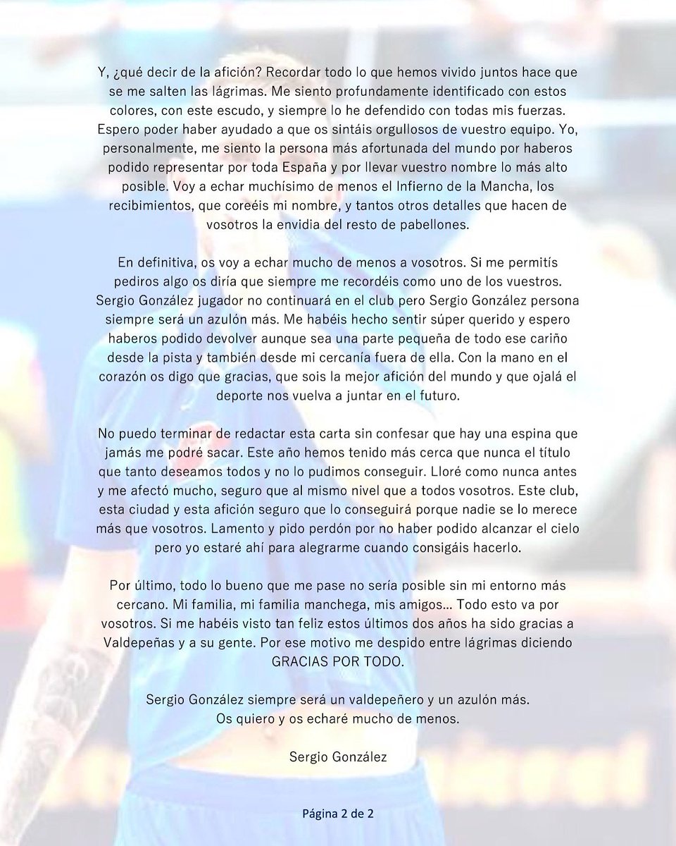 Sergio González tweet media