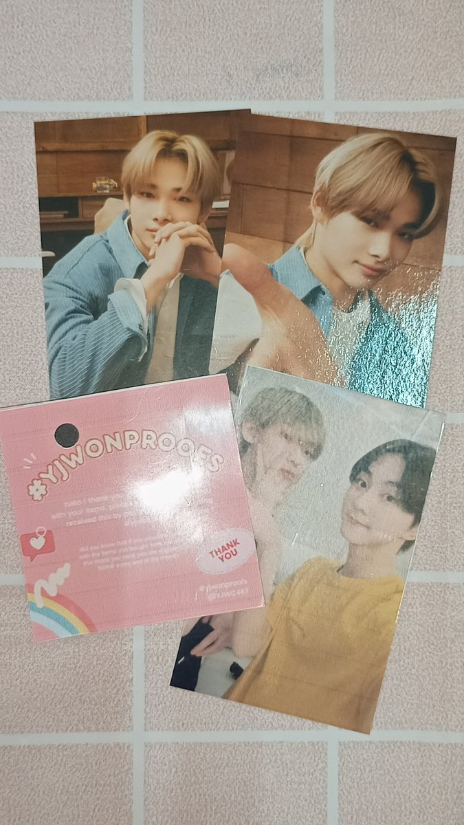 elledhaech's tweet photo. another day, another pogi hahahwuaja thank you so much, @YJWC4RT! π€ GRABE GANDA NG PACKAGING SULIT PF. THANK YOU RIN SA NAPAKARAMING POUCH & FREEBIE π
#yjwonproofs https://t.co/SrVz5YMG63