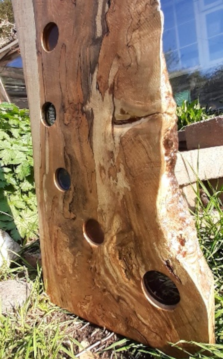RoopDoopD's tweet photo. Garden Sculpture. Reclaimed Wood and Stained Glass Art. https://t.co/j1sbZbMib5 #ChickenPink #Etsy #RainbowGlass https://t.co/mNVgmNT5Oa