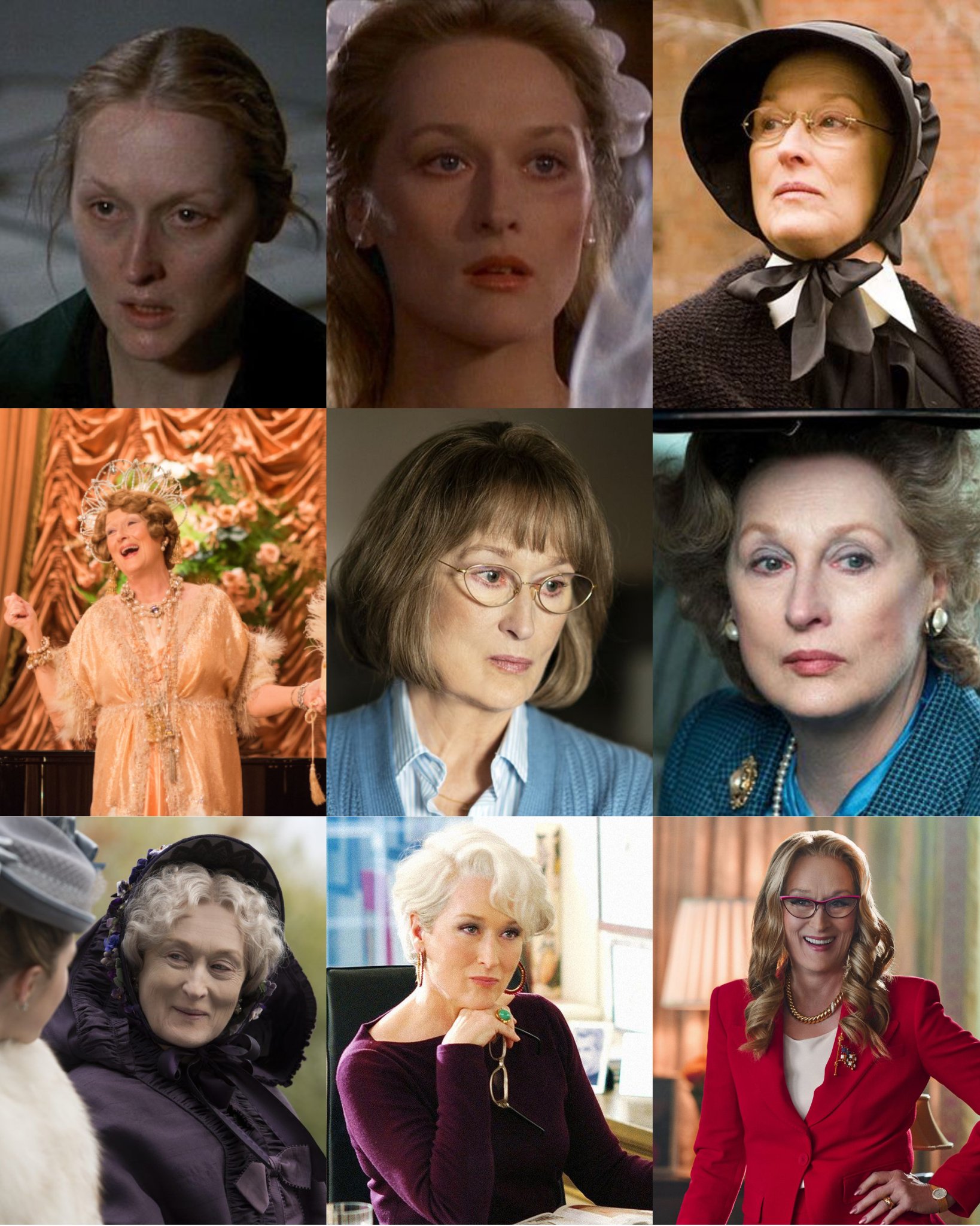 Happy 73rd birthday to the absolute legend that is Meryl Streep! 
