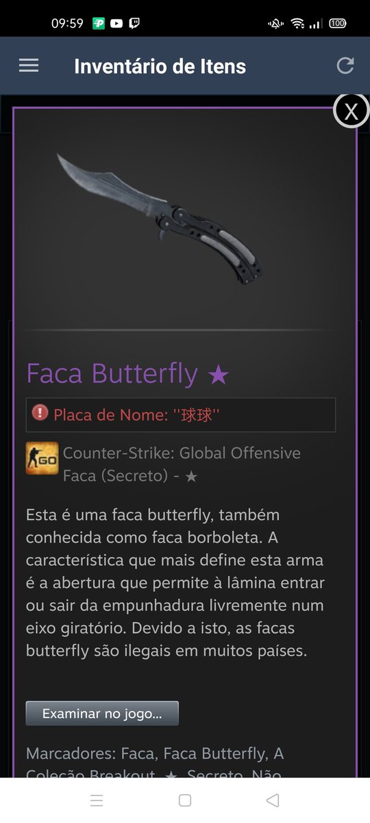 🔥CS:GO Knife GIVEAWAY🔥

★ Butterfly Knife | Default

To enter:

☑️RT
☑️Tag a friend
☑️Follow me

⚡️Rolling in 4 days