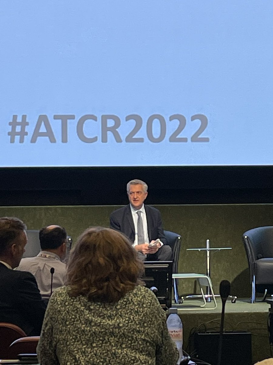 It is becoming a less of token procedure and happy to see that we have more active participation of refugees at #ATCR2022. @FilippoGrandi