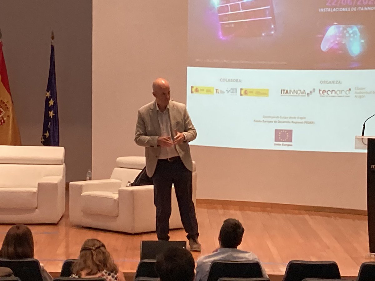 ITA_tecnologia's tweet photo. #JornadaNEOTEC en #Aragón #Zaragoza
@DaniLabeaga presenta su experiencia con #Septer
@ITAINNOVA @tecnara @CDTI_innovacion @AragonCluster https://t.co/ktcDMYfKE4