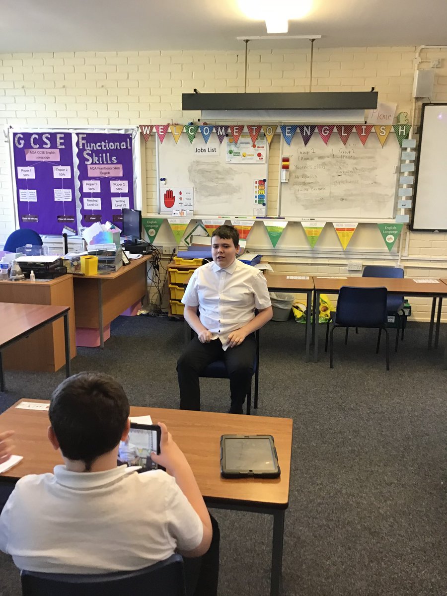 NorthcottSchool's tweet photo. 8B have been filming a documentary all about Northcott in their media lessons this week. They have interviewed staff, each other and involved Ozzy. https://t.co/JzmI7QL69p