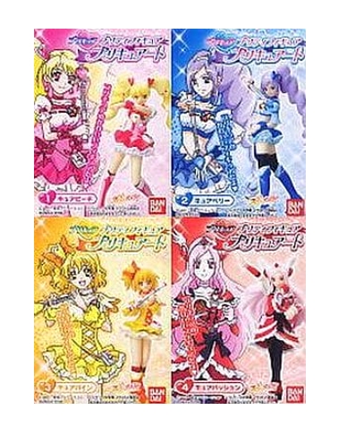 フレプリ食玩フィギュア、
第1弾がキュアドールで、
第2弾がプリキュアートらしい
迷走の時期やな
ちなみに土台の使用が違います 