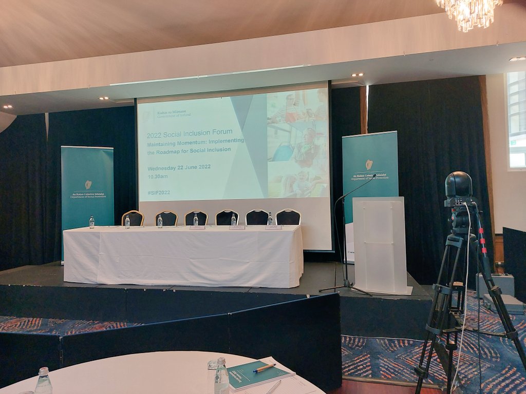 EAPNIreland's tweet photo. Almost time to start #SIF2022,looking forward to engaging in an important discussion on anti-poverty policy and strategy throughout the day. https://t.co/JqzrsIZYsN