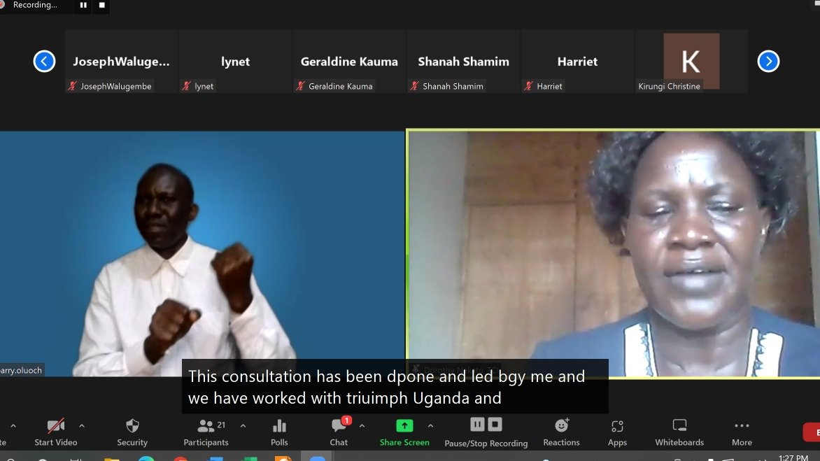 TCI_Global's tweet image. TCI fellow @DorothyMubezi leading a national-level consultation on draft UN guidelines on #deinstitutionalization in #Uganda along with @UNSAIuganda and @triumph_uganda .