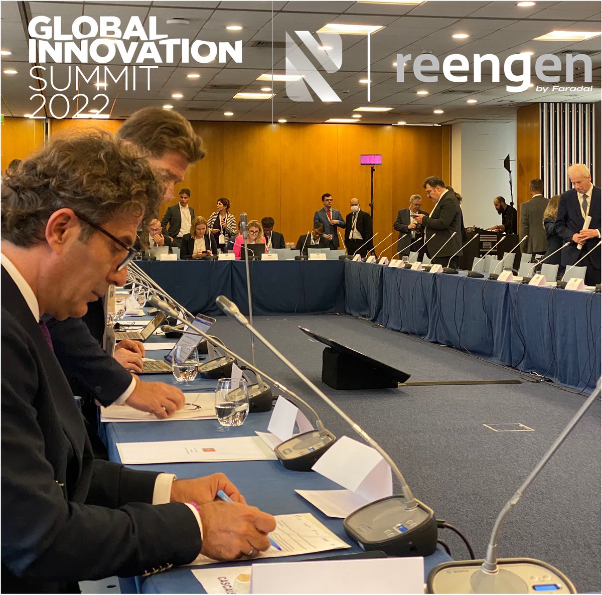 Reengen's tweet photo. 🚀 Eurogia 2030 Yönetim Kurulu Üyesi olan kurucu ortağımız Şahin Çağlayan, 22-23 Haziran’da Portekiz’de düzenlenen Global Innovation Summit’te, TÜBİTAK Başkanı Hasan Mandal ve Enerjisa CEO’su Murat Pınar ile birlikte ülkemizi temsil ediyor!

#reengen #GIS2022 #Eurogia2030 https://t.co/e3v17Gr6ul