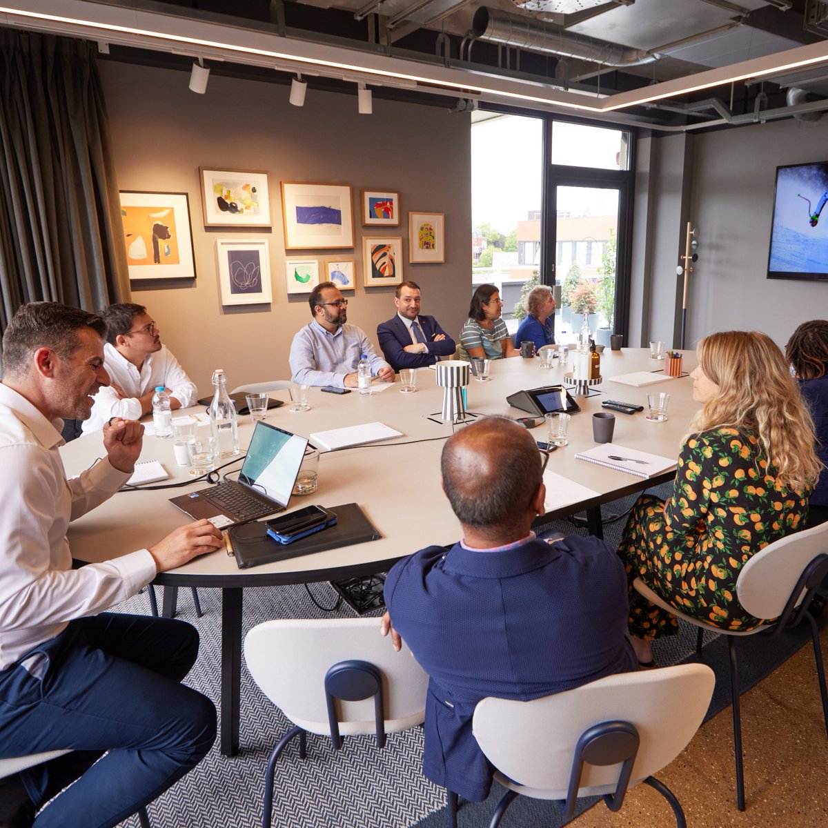 workclockwise's tweet photo. With the full space now open, this month we celebrated the official launch of #ClockwiseWoodGreen. We were delighted to see our spaces filled with new and old friends enjoying a day in the life of a Clockwise member. Thank you to everyone who joined us and we hope to see you soon https://t.co/WN7xBP6Lha