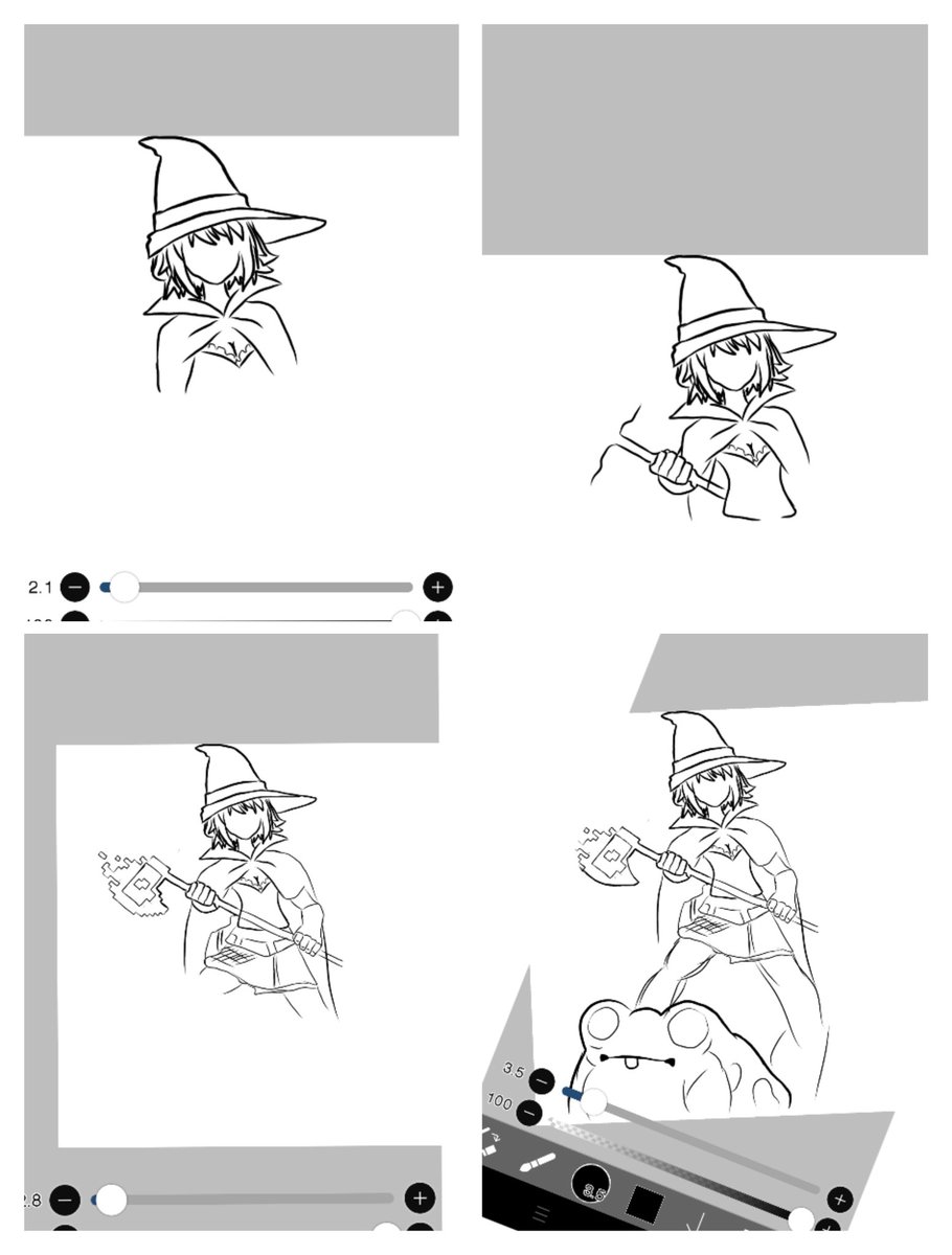 Marielmaying18's tweet image. Hey hey hey not bad for first timer right? Honestly I&apos;m not into arts. Since i cant hunt frogs because its not available in mobile then i do some art. Still on progress gonna post it once its done. @RuniverseGame
@forgottenrunes 

#huntfrogs
#runiversegame