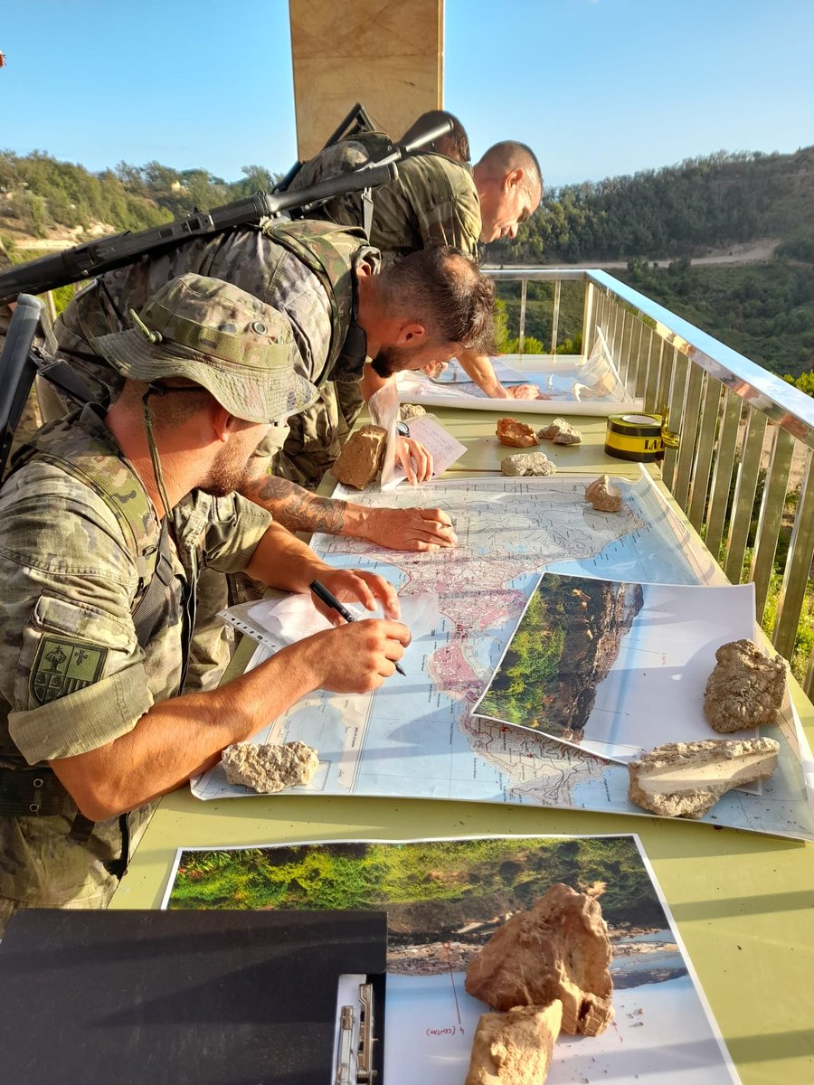 EjercitoTierra's tweet photo. ¡Ánimo! 💪a los 70 participantes #EjércitodeTierra en la IV Semana #Deporte Militar que se celebra en #Ceuta, en Concurso Patrullas, Natación Aguas Abiertas, Equitación, Salvamento y Socorrismo, Esgrima y Atletismo. @icdceuta @GobiernodeCeuta @COMGECEU_ET #EjércitoconelDeporte 🇪🇸 https://t.co/88esTHYQuB