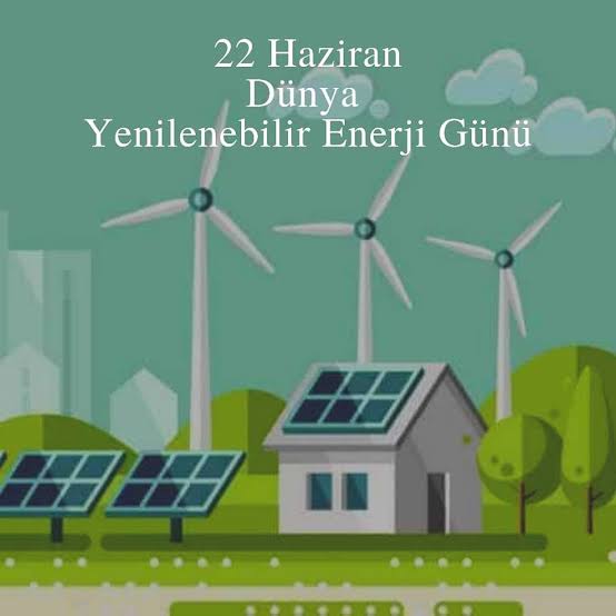 22 Haziran Dünya Yenilenebilir Enerji Günü Kutlu Olsun...
#energy #yenilenebilirenerji #biyokütle #enerji 
@TAGEM_ANKARA <a href="/BioenergyS/">Bioenergy Studies</a>