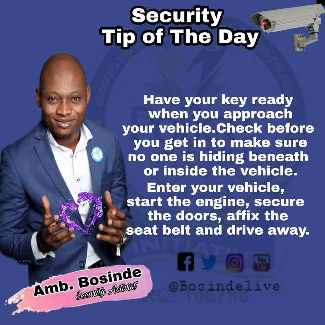 It's midweek, hope you have been security conscious. Don't give a chance for surprises...
Be Security conscious!
#Securitytips #SecurityBridge #wednesdaythought