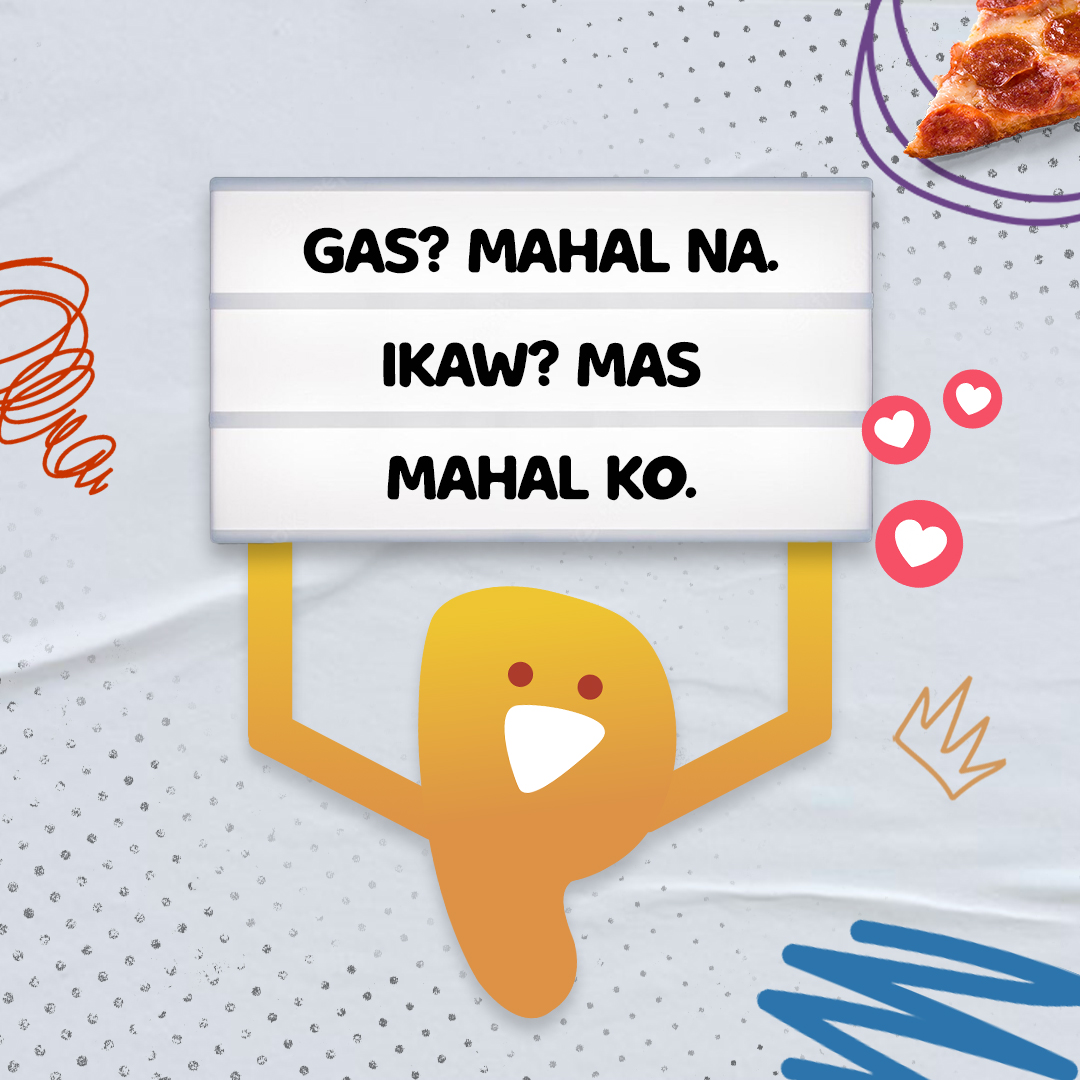 iampieofficial's tweet photo. Ang mahal na ng gas! 💀 

…pero mas mahal namin kayo. UY!?!!? 💘kaya naman kasabay ng buhos ng aming pagmamahal ay ang chance to win exciting prizes! Win-win! 🎉 https://t.co/isjOp6SG3q