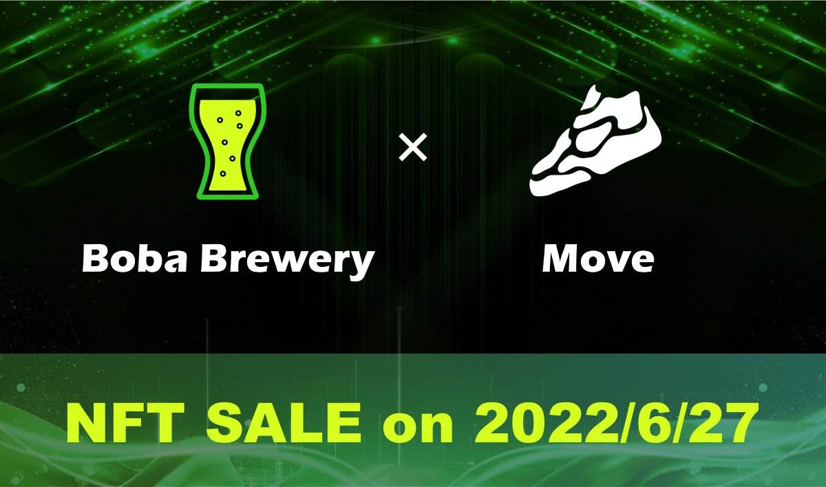 Celebrating <a href="/boba_brewery/">Boba Brewery</a> partnership with @Move___Official 

🚀$1,500 #Giveaway 🚀 ⏳72H⏳

We will #lottery 10 #move #NFT if you👇
✅Follow <a href="/boba_brewery/">Boba Brewery</a> &amp; @Move___Official 
✅RT + ❤
✅Tag 3 Frens
✅Leave your address in the comment

Let's BREW together for MOVE Beta Test🔥