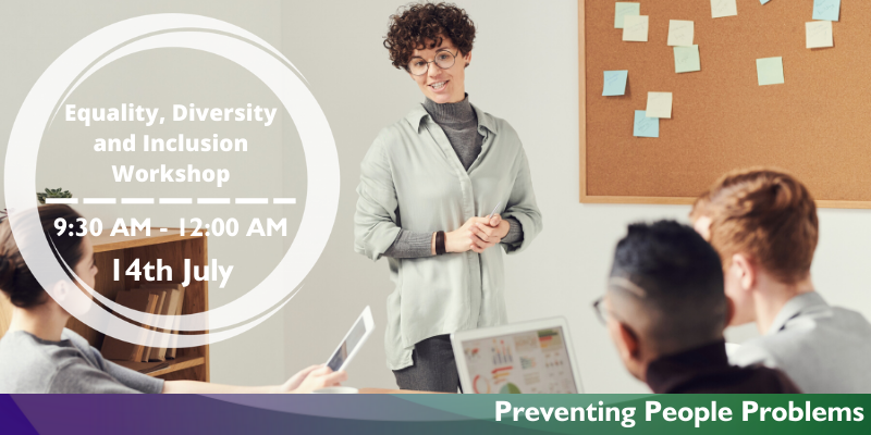 Equality in the workplace is essential for employees to feel welcome and secure. Join us on the 14th July for our Equality, Diversity and Inclusion workshop, delivered by Jane Godefroy. Find out more here 
buff.ly/3Of1PGm
#equality #diversity #inclusion #workshop