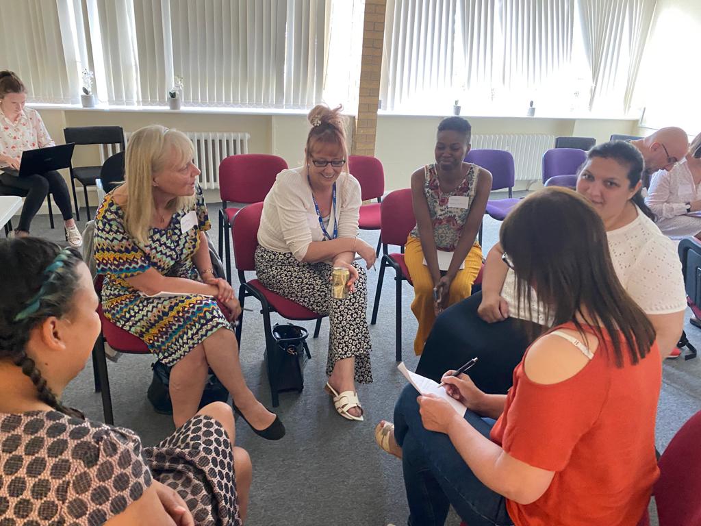 Trust_Leeds's tweet photo. So lovely to welcome #ABCDCommunityDevelopmentWorkers to our #SRG Workshop today! Starting the day with the Coke can exercise... #ABCDLeeds @ABCDinleeds #Community

@verityohara https://t.co/iBa4UKWFv7