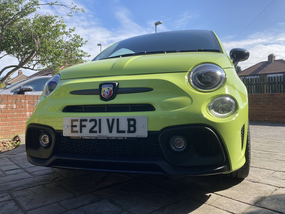 #abarth595competizione purchased earlier today including #freecollection settlement of outstanding loan owners delighted with our prompt service 🇮🇹💯💥⭐️ buying all nice low mileage cars tomorrows trip to #Exeter