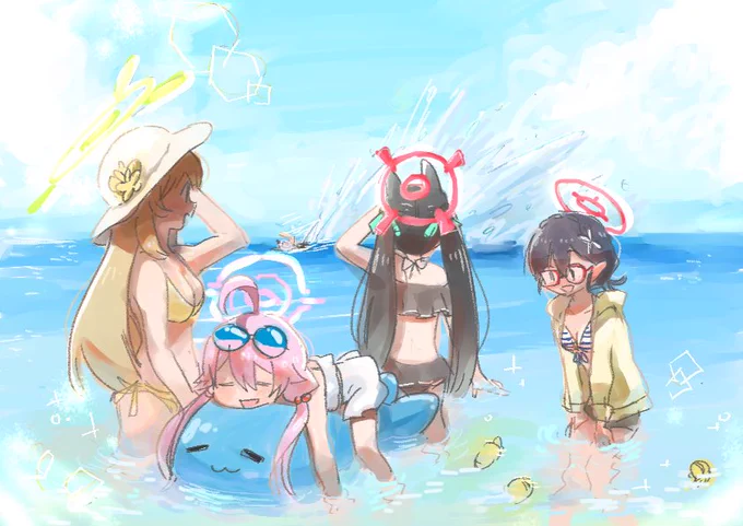 アビドス夏始まる〜 #ブルアカ 