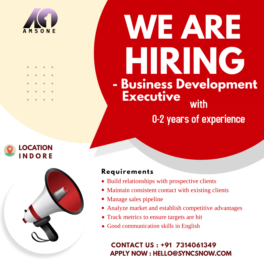 AmsoneL's tweet photo. #jobseekers #Indorejobs #Recruitments #Hirings #bussiness #developers #job #bussinessanalystjobs #Recruiters https://t.co/vZv3ZhTaIy