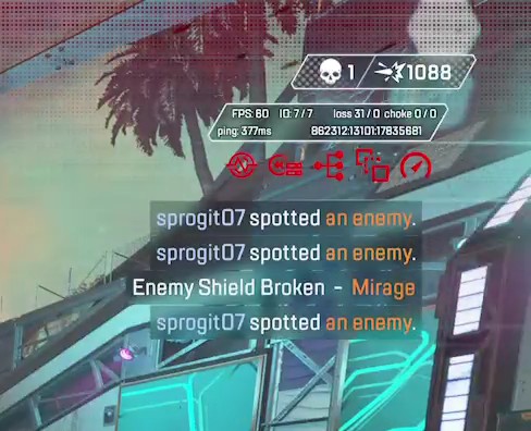 SoftwareGeezers's tweet photo. @Respawn Hi. What are these two new Network Error icons? One is a heartbeat in a circle; the other a circle and stack of rectangles. https://t.co/lEAZUOjKDk