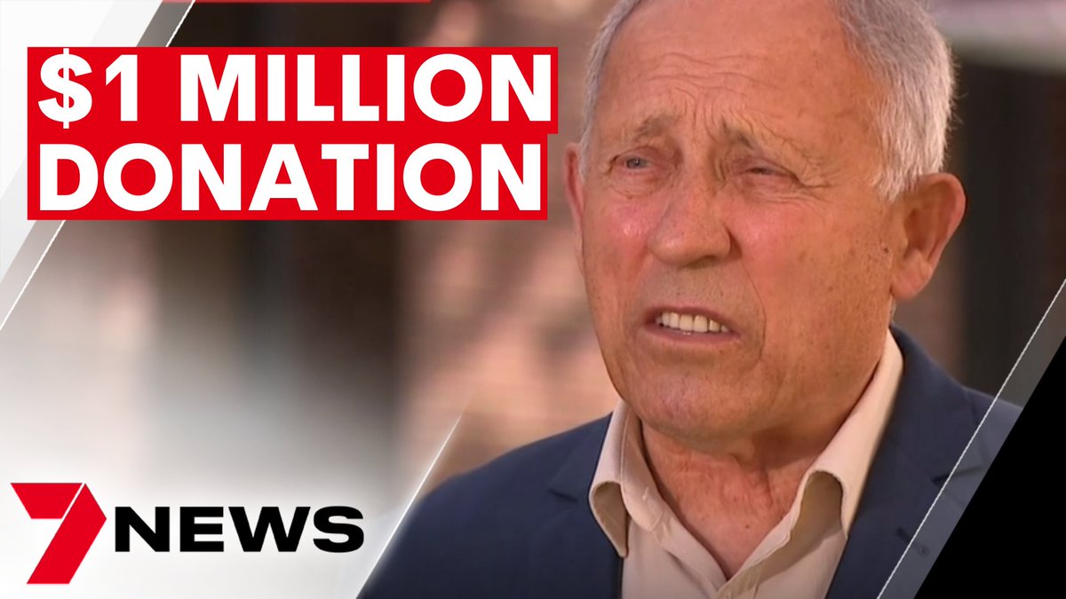 7NewsSydney's tweet photo. 81-year-old Marko Franovic who cheated death after contracting COVID has thanked the doctors who saved his life. Donating $1 million to Sutherland Hospital, the money will go towards a new research and education centre. https://t.co/3vFPCfmHqX #SutherlandHospital #7NEWS https://t.co/ee4Tr4Snaj
