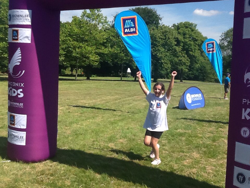 westheathprim's tweet photo. Half of the children from Year 5 had the brilliant opportunity to participate in a mini triathalon as part of the Brownlee Foundation. Here are some crossing the finish line after their run. #WHPSClass12 #WHPSClass11 #WHPSPE https://t.co/dadwQVbZOJ