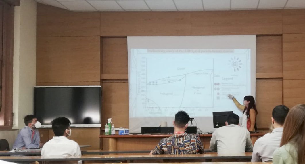 asya_mazzucco's tweet photo. Thank you  #sync2022 for having me presenting  #phd research regarding #libh4liI and #Libh4librlii #SSE #Solidstateelectrolytes for application in #solidstatebatteries 

It was a pleasure! https://t.co/mwW9aoVPj7