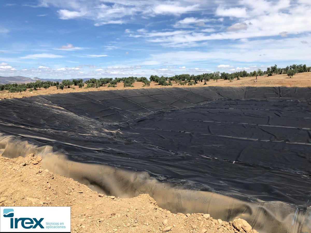 TecnicosIrex's tweet photo. Impermeabilizacion de balsa con polietileno de alta densidad para regadio.
#balsas #regadio #polietileno #impermeabilización #altadensidad #agricultura #riegos

Tecnicos en Aplicaciones IREX
☎️924 45 30 18
📱696 96 47 66

Pidenos precio sin compromiso! https://t.co/9SkBmq5dHP
